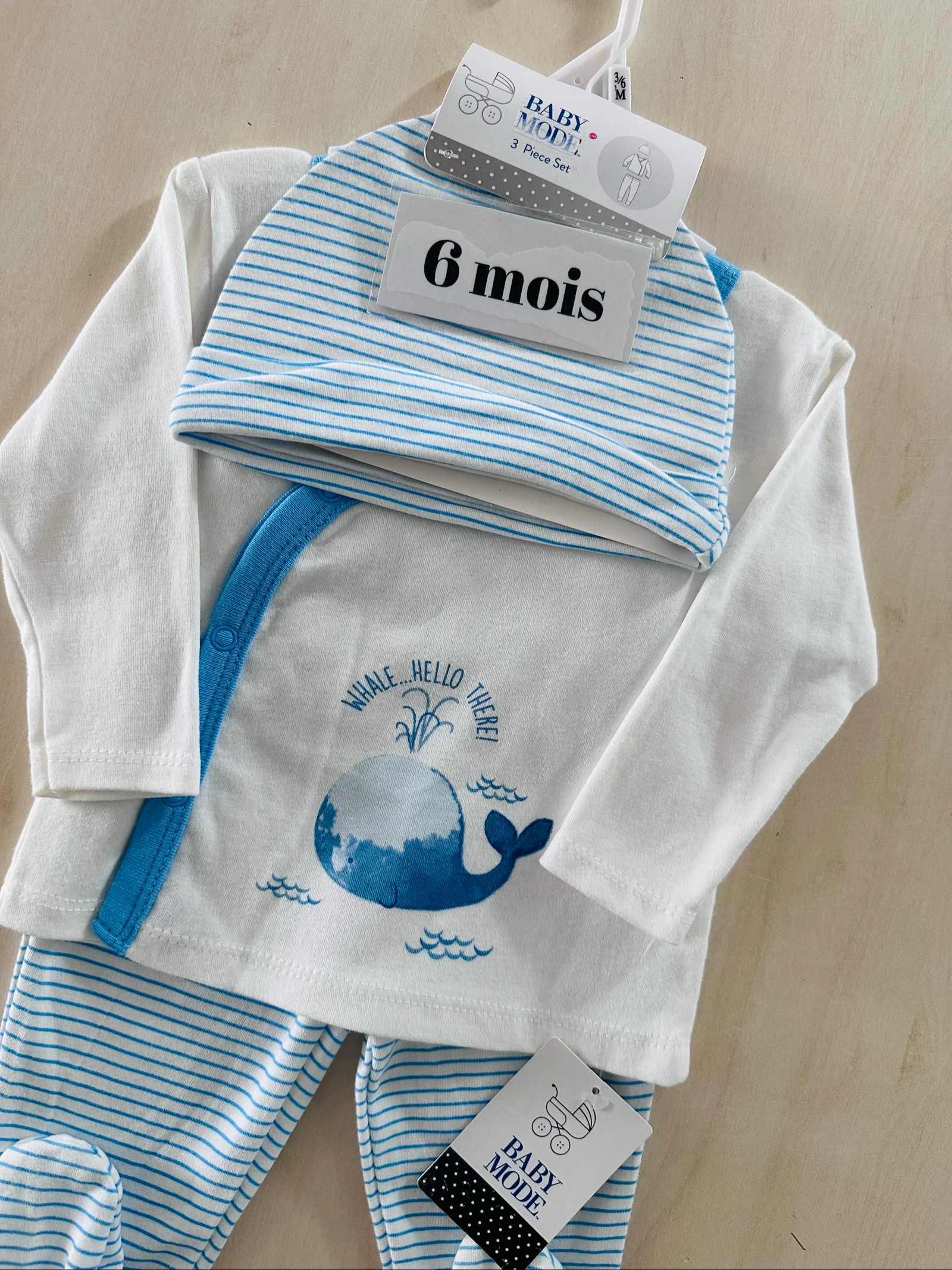 Baby jongensset - nieuw - maat 6 maanden – photo 2